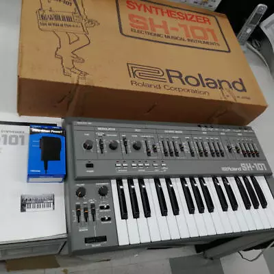 Roland SH-101 Vintage Monophonic Analogue Synthesizer W/box From Japan • $1614.99