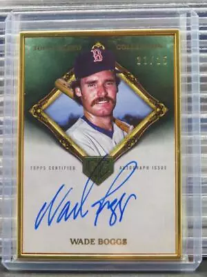 2023 Topps Gilded Wade Boggs Gold Framed HOF Autograph Auto #21/25 Red Sox • $16.50