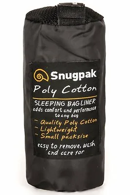 £18.95 • Buy Snugpak Poly Cotton Sleeping Bag Liner