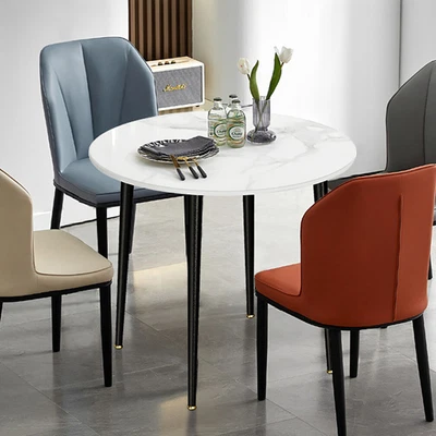 $219.97 • Buy Marble Stone Bistro Table Counter Breakfast Dining Table Deck Coffee Table Stand