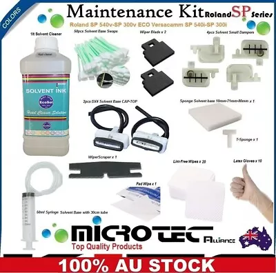 Cleaning Maintenance Kit For Roland SP 540v-sp 300v SP540i-SP300i ECO VersaCamm. • $395