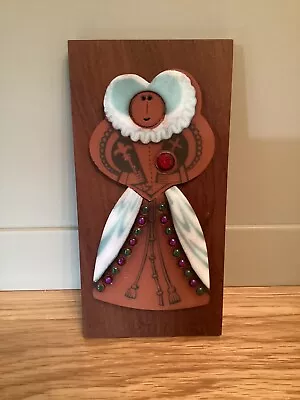 Hornsea Pottery John Clappison Muramic Wall Plaque Queen Elizabeth 1971 • £90