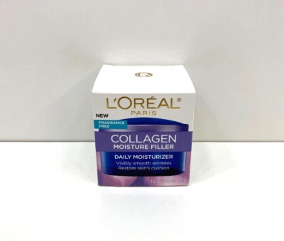 $12.99 • Buy Brand NEW Loreal Collagen Moisture Filler Daily Moisturizer Fragrance Free 2025
