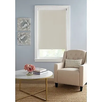 1pc 27 X72  Blackout Roller Window Shade With Slow Release System Gray - Lumi • $15.99