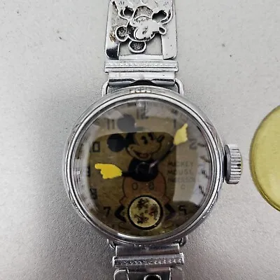 EXTREMELY RARE 1933 WORLD'S FAIR Ingersoll Mickey Mouse Disney Watch Vintage • $868.43