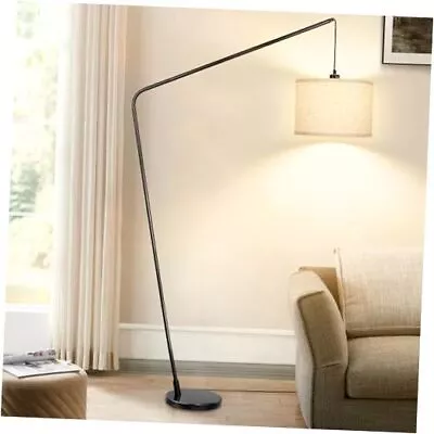 Modern Floor Lamp For Living Room Bedroom Marble Base Standing Lamp Over Black • $79.98