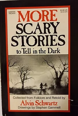 More Scary Stories To Tell In The Dark By Alvin Schwartz - Paperback - LSM10087 • $9.95