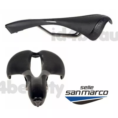 Selle San Marco Mantra Xsilite Rail Saddle Racing Road Bicycle Black New • $90.69