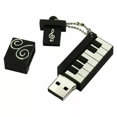 Usb 2.0 Flash Drive Usb Memory Stick 64gb 32gb 16gb 8gb Silicon Piano Pendrive • £4.63