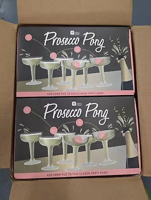 6 Prosecco Pong Board Game Hen Parties Celebrations Wholesale Job Lot Car Boot • £20.25