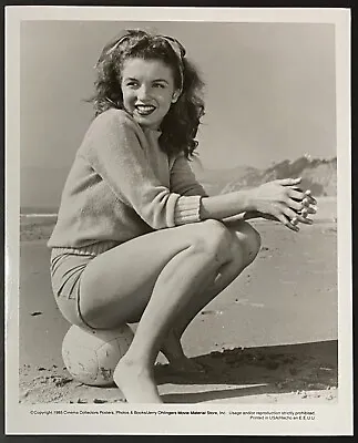 1945 Marilyn Monroe Original Photo Andre Dienes Paradise Cove Beach Volleyball • $400