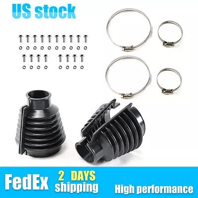 New Axle Swing Boot Kit Black Fits VW Bug Baja Sandrail Manx Dune Buggy Set Of 2 • $25.95