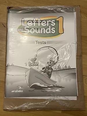 Abeka 1st Grade Letters And Sounds 1 Student Tests Sealed • $9.99