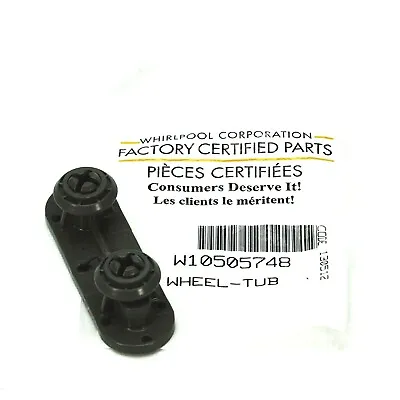 OEM Whirlpool W10505748 Upper Dish-rack Roller Wheel • $10.40