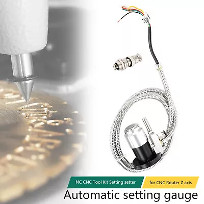 High Precision Cnc Router Probe Z Axis Auto Adjustment Tool Touch Setting Sensor • $34.20