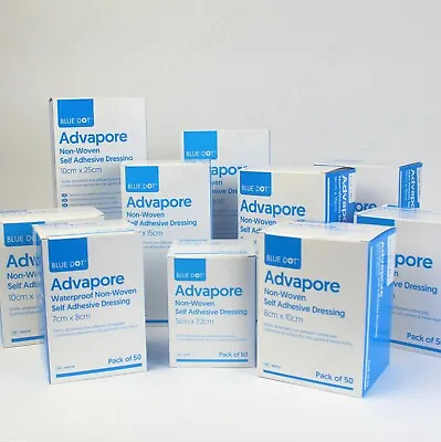 Adhesive Wound Dressings. Flexible First Aid Sterile Plaster - Advapore. Various • £6.69