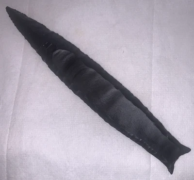 $85 • Buy Cumberland Flint Blade Tool Knife Point  Arrowhead Artifact. Relic 7   1/2” Long