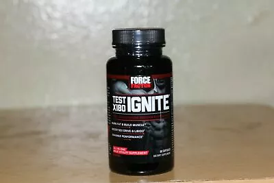 $24.90 • Buy Force Factor - TEST X180 IGNITE - 60 Capsules - Burn Fat & Build Muscle  