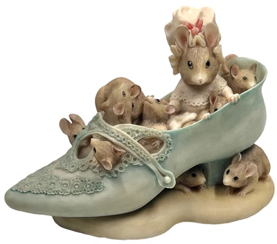 £35.08 • Buy Vintage Beatrix Potter Figurine Old Woman Who Lived In A Shoe Border Fine Arts