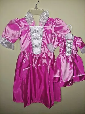 Girl And Doll Matching Princess Dresses (sizes 4-14) 18 Inch Doll • $9.99