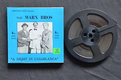 The Marx Brothers A Night In Casablanca 400ft Super 8 Sound Heritage Films EX • $31.57