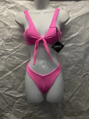 Zaful Women’s Two Piece Bathing Suit • Pink • Size Small • $19.99