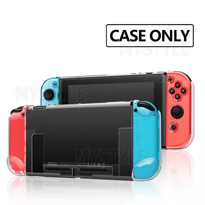 For Nintendo Switch Protective Case Clear Slim Soft Duty Shockproof Cover New • $7.95