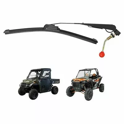 For Polaris Ranger 570 RZR 1000 Can Am X3 Manual Hand Operated Windshield Wiper • $9.99