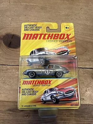 Matchbox Superfast 1961 Jaguar E Type Silver Gray. Lesney Edition • $15