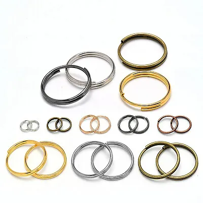 Double Open Split Jump Rings Connector Loop Findings For Jewellery Making Craft • $4.50