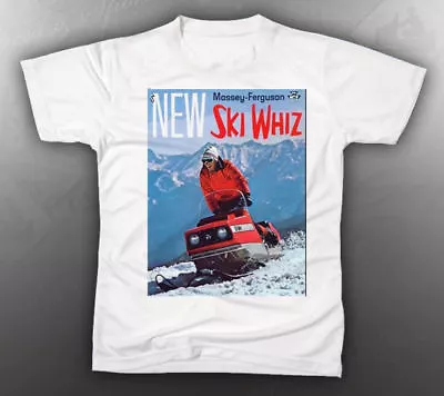 Vintage Massey Ferguson Ski Whiz Tee-shirt Like Nos Short Sleeve Style • $15.99