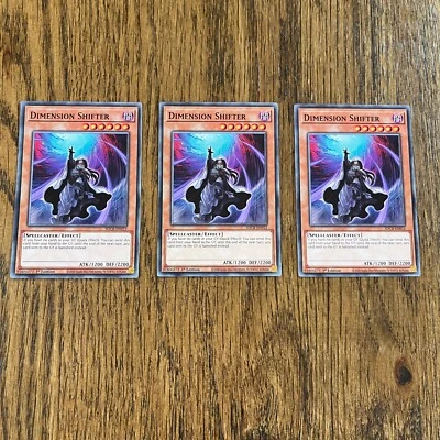 $12.49 • Buy YuGiOh - Dimension Shifter X 3 - Common - SDCB-EN012