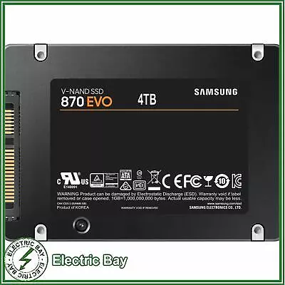 Samsung Internal SSD 870 QVO EVO 1TB 500GB 2TB 4TB 250GB 2.5  Solid Drive SATA  • $77