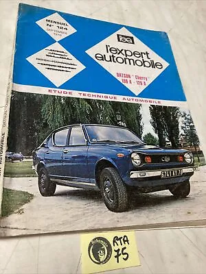 Datsun Cherry 100A 120A RTA Review Automotive Engineering Expert EA Ed '1976 • $53.80