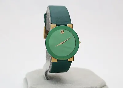 MOVADO 81.C6.877 Green 32mm Classic Museum Watch • $374