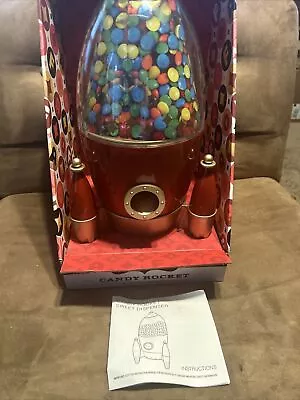 FAO Schwarz Rocket Motion Activated Candy Machine Dispenser NEW MISSING TOP • $21.99