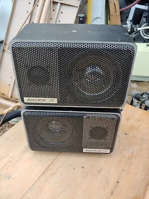 Vintage Audiovox Comp-100 2-Way 50-Watts 8-Ohm Speakers • $32.99