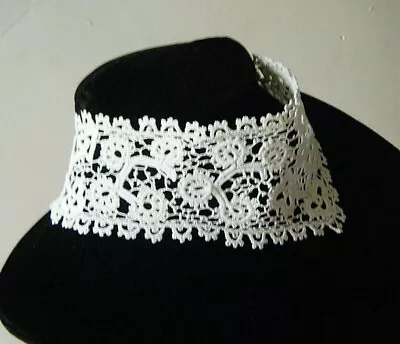 Antique Collar  High Neck For Cameo Or Just Around Neck Hand Done Irish • $25.99