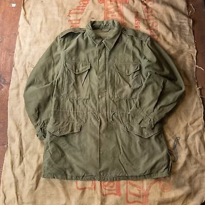 Vintage 50s US Army M51 Field Jacket - Size Medium Long - Made In USA • £145