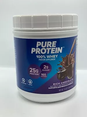 Pure Protein Powder Whey High Protein Low Sugar Gluten Free Rich Chocolate • $22.45