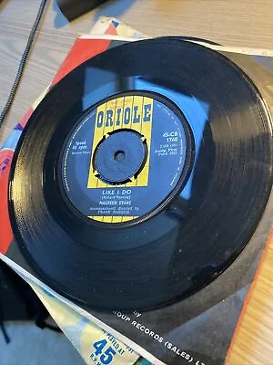 Maureen Evans - Like I Do (1962 Oriole Records Single) • £1.50