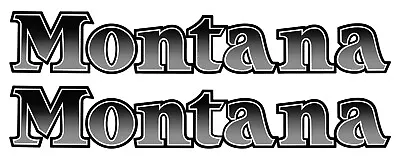 2 Rv Trailer Camper Keystone Montana Graphics Decals -1746 • $42