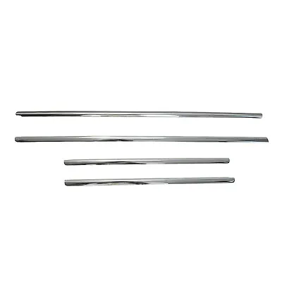 Window Molding Trim Streamer For VW Jetta A6 2011-2018 Steel Silver 6 Pcs • $64.90