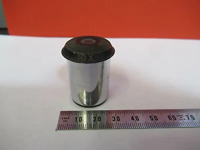 Vintage Bausch Lomb 10x Eyepiece Optics Microscope Part As Pictured  Q3-b-20 • $19