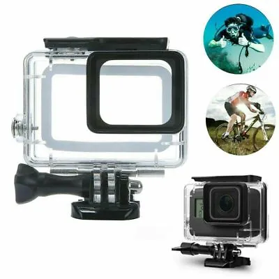 Waterproof Case Housing For Gopro Hero 7 6 5 Silver White Underwater Protection • $19.58