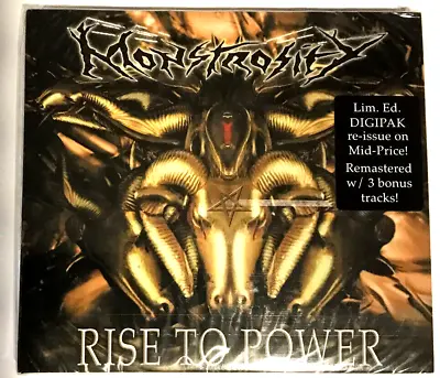 Monstrosity – Rise To Power CD 2018 Metal Bldae - 3984-15610-2 [Digipak Sealed] • $16.95