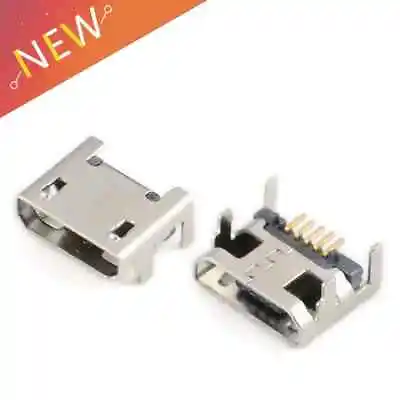 10pcs Micro USB 5pin Connector Four Legs Mini USB For Phones • $4.82