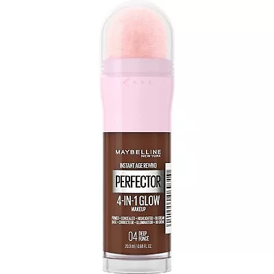 Maybelline Instant Age Rewind Perfector 4-In-1 Glow Makeup 04 Deep Fonce • $11.99