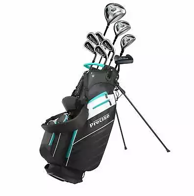 Precise AMG 14 Piece Mens Right Hand Golf Club Package Set - Reg & Tall Sizes • $249