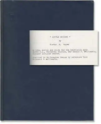 Victor H Royer MAGNUM P.I LITTLE HIGGINS Original Screenplay For An #146436 • $125